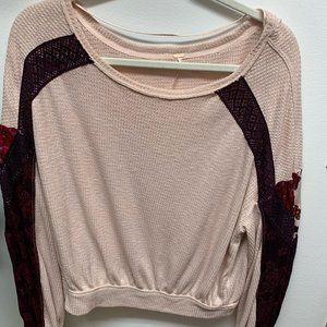 Free People Puff Sleeve Thermal